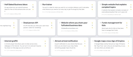 Half Baked Business Ideas gallery image