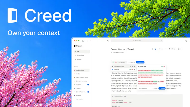 Creed screenshot 1