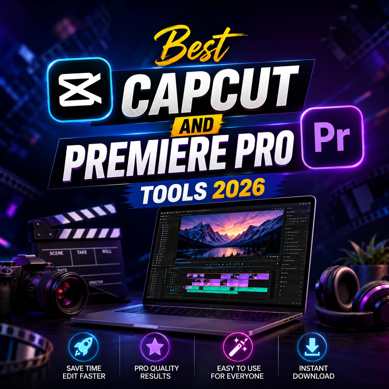 Best CapCut and Premiere Pro Tools 2026.