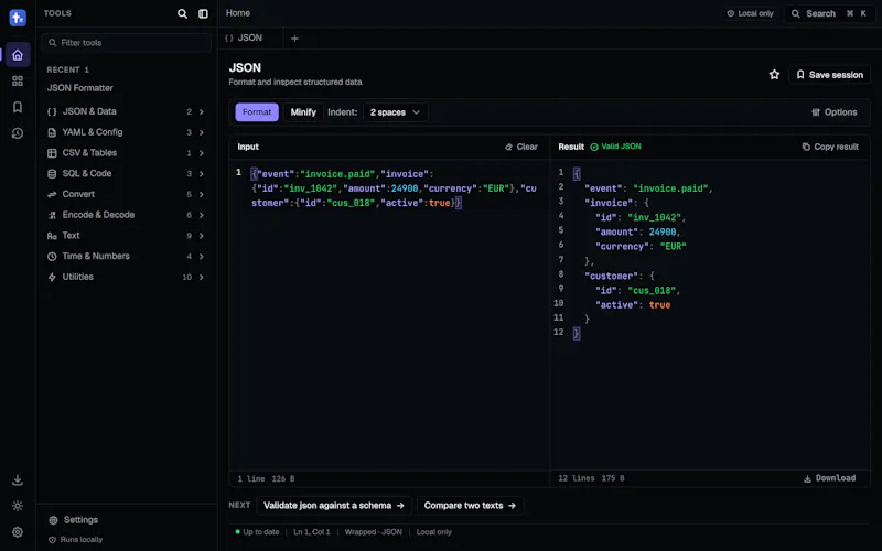 Toolbit screenshot 2