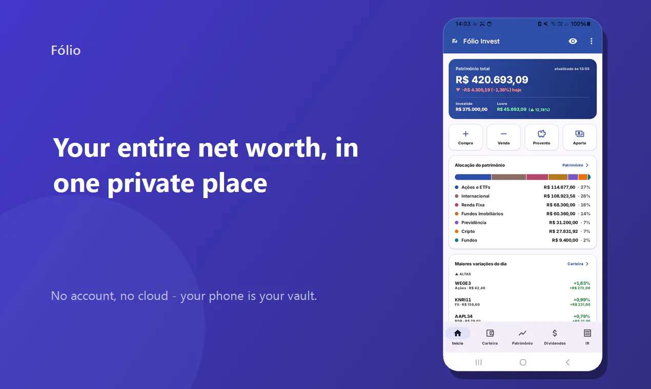 Fólio Invest gallery image