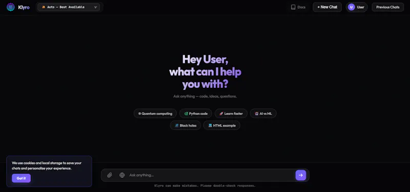 Klyro AI screenshot 1