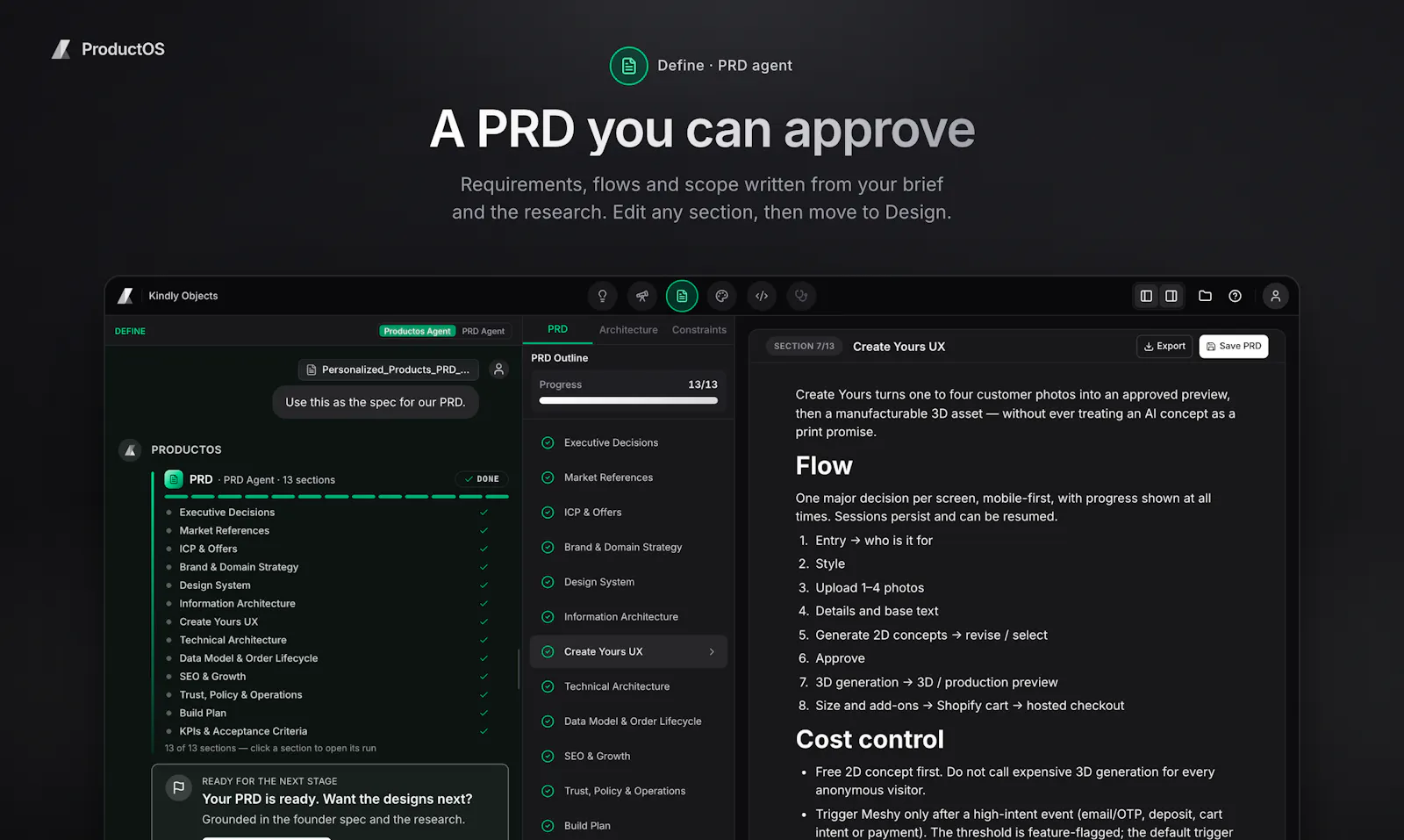 ProductOS screenshot 6