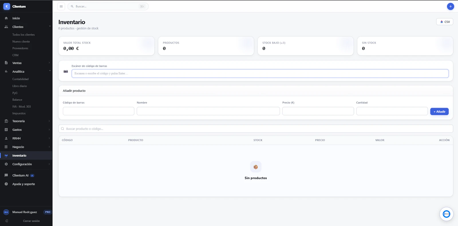 Clientum screenshot 3