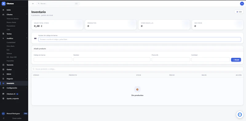 Clientum screenshot 3