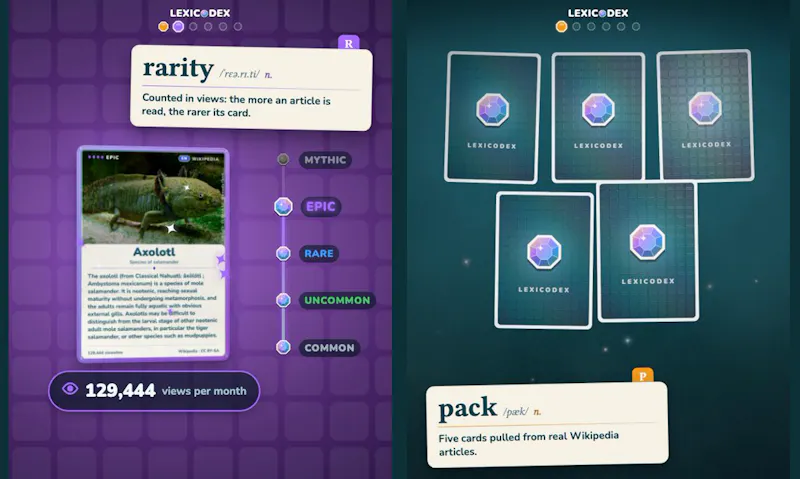 Lexicodex screenshot 4