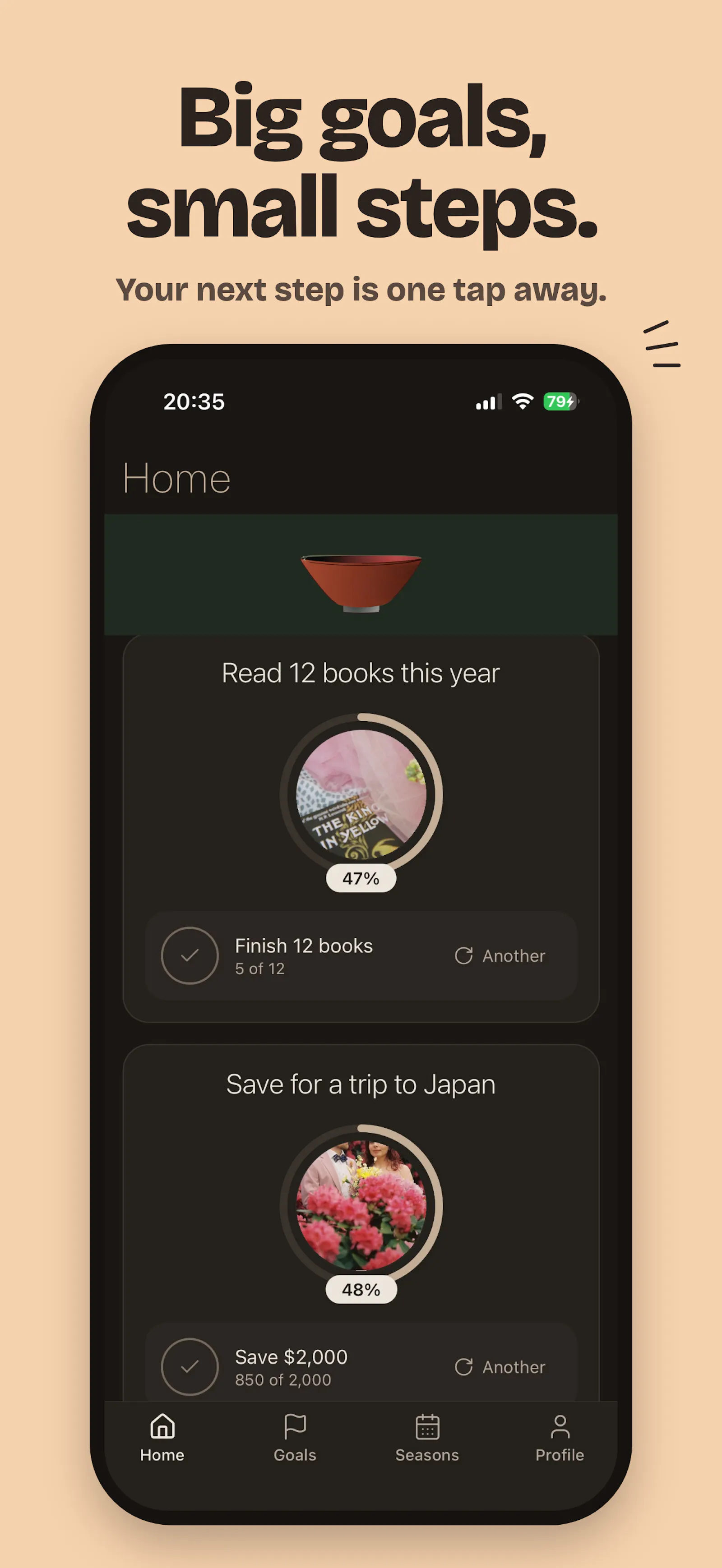uLuup · Goals take time screenshot 3
