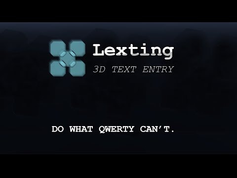 Lexting: Hands-free 3D Rapid Text Entry gallery image