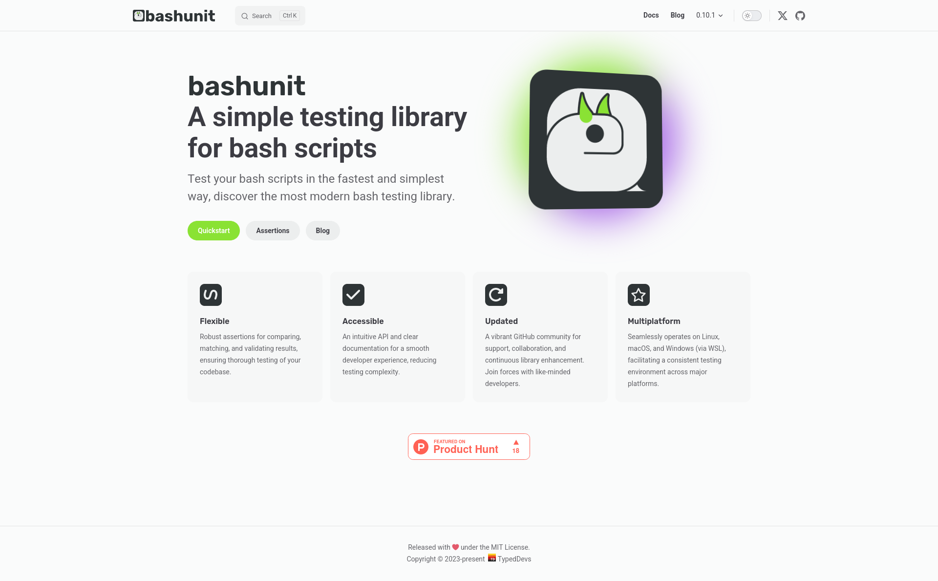 bashunit gallery image