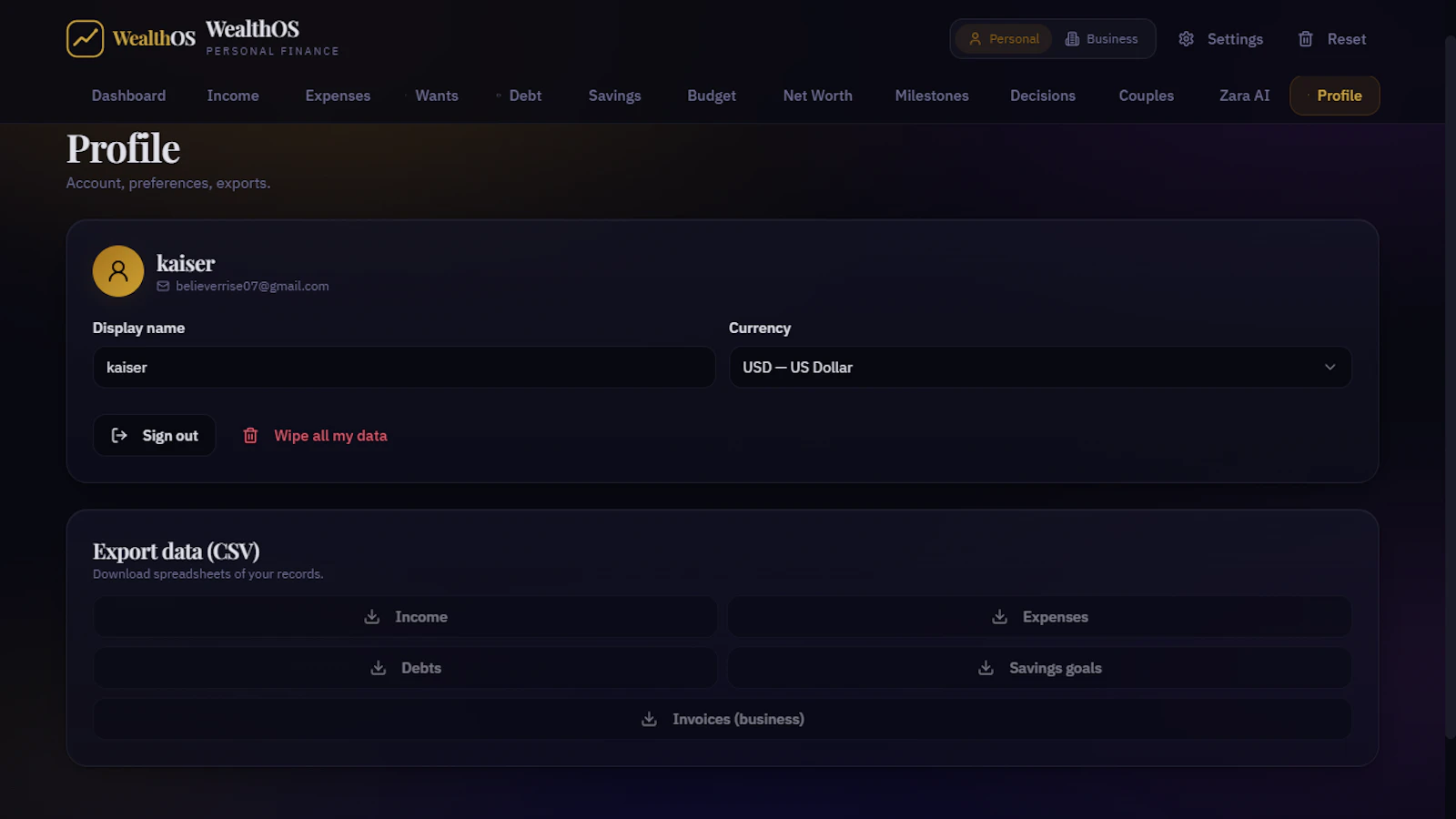WealthOS Elite  screenshot 6
