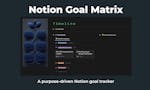 Notion Goal Matrix image