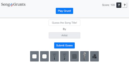 Song Grunts gallery image