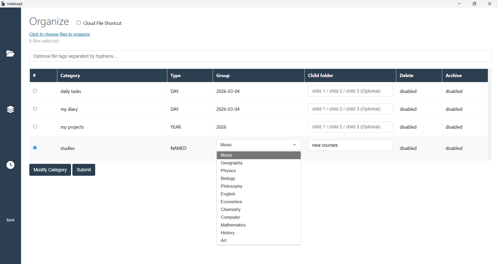 Hideload gallery image