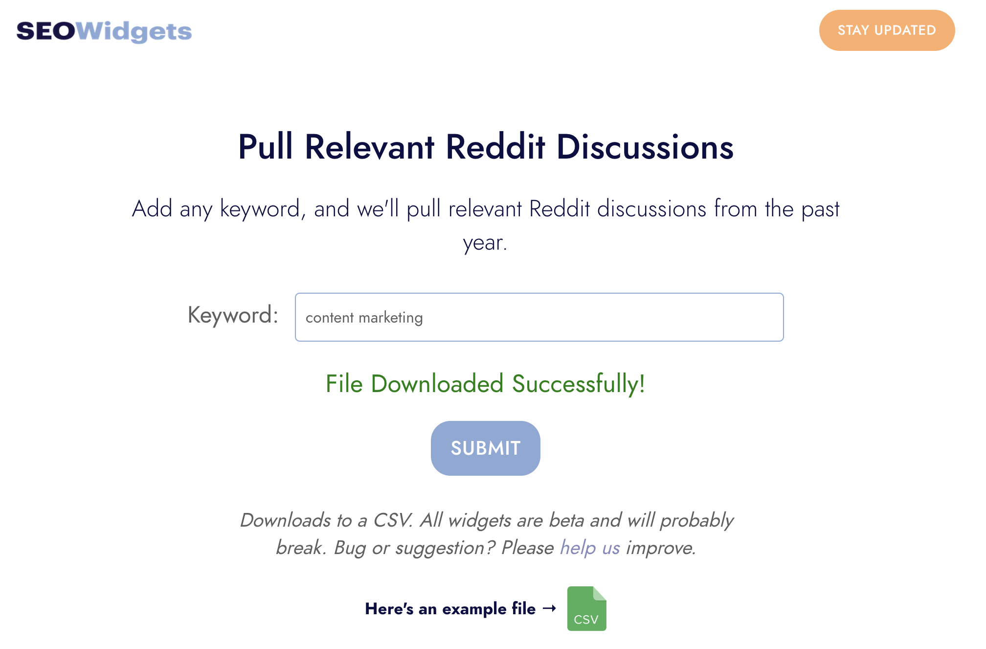 Reddit Dirlight Finder - Легко найти соответствующие потоки Reddit, чтобы взаимодействовать с медиа 1