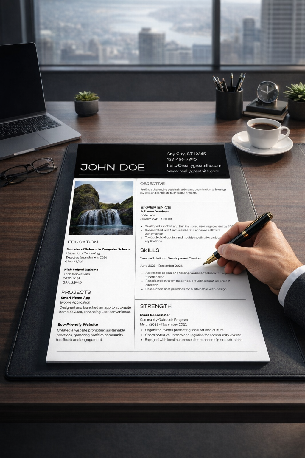 Resume Template Experiment gallery image