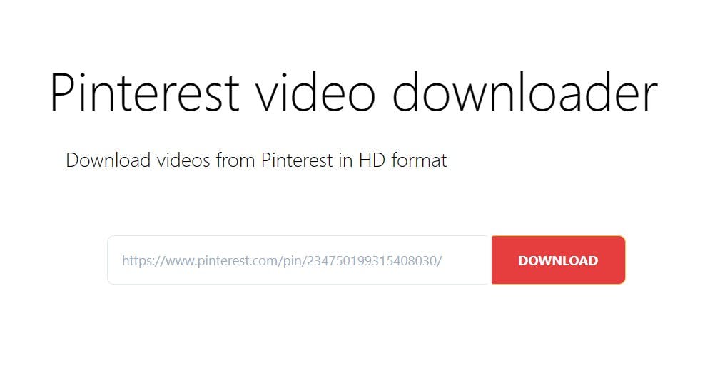 Pinterest video downloader | No Ads media 1