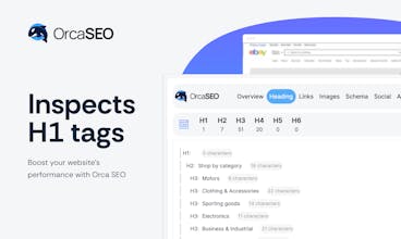 Orca SEO - Your All-in-One SEO Assistant gallery image