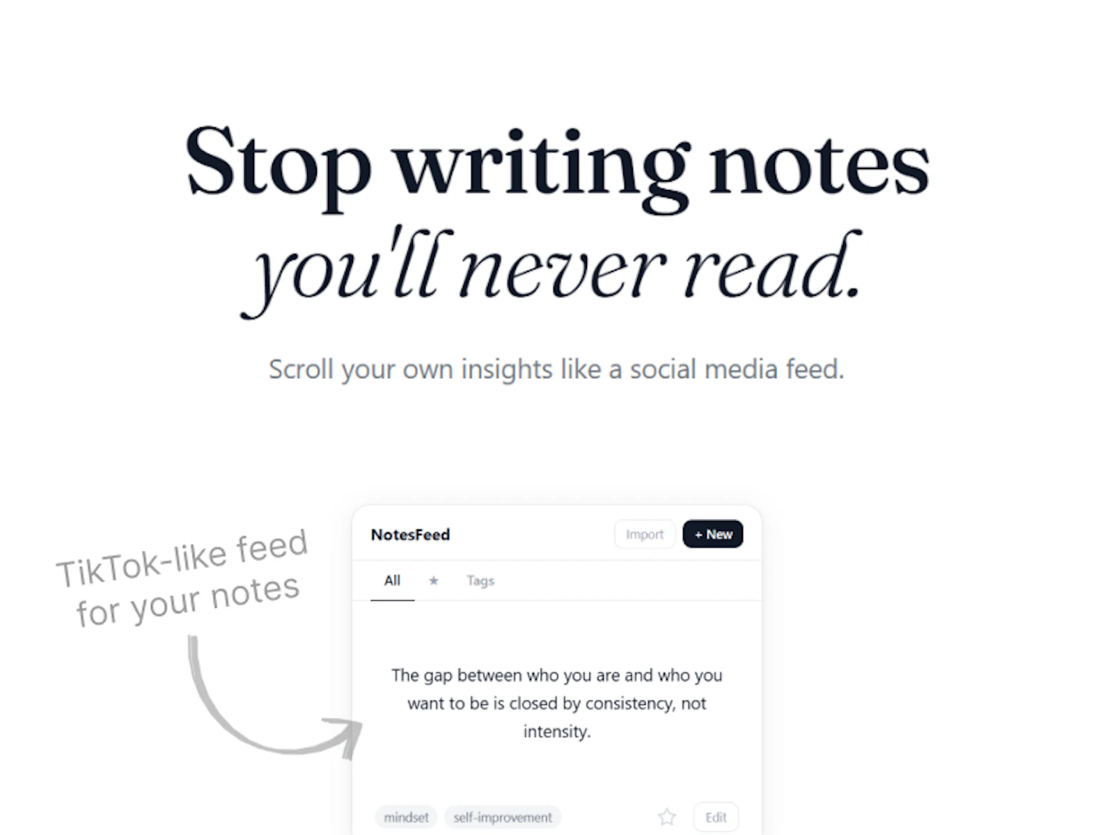 Notesfeed screenshot 2