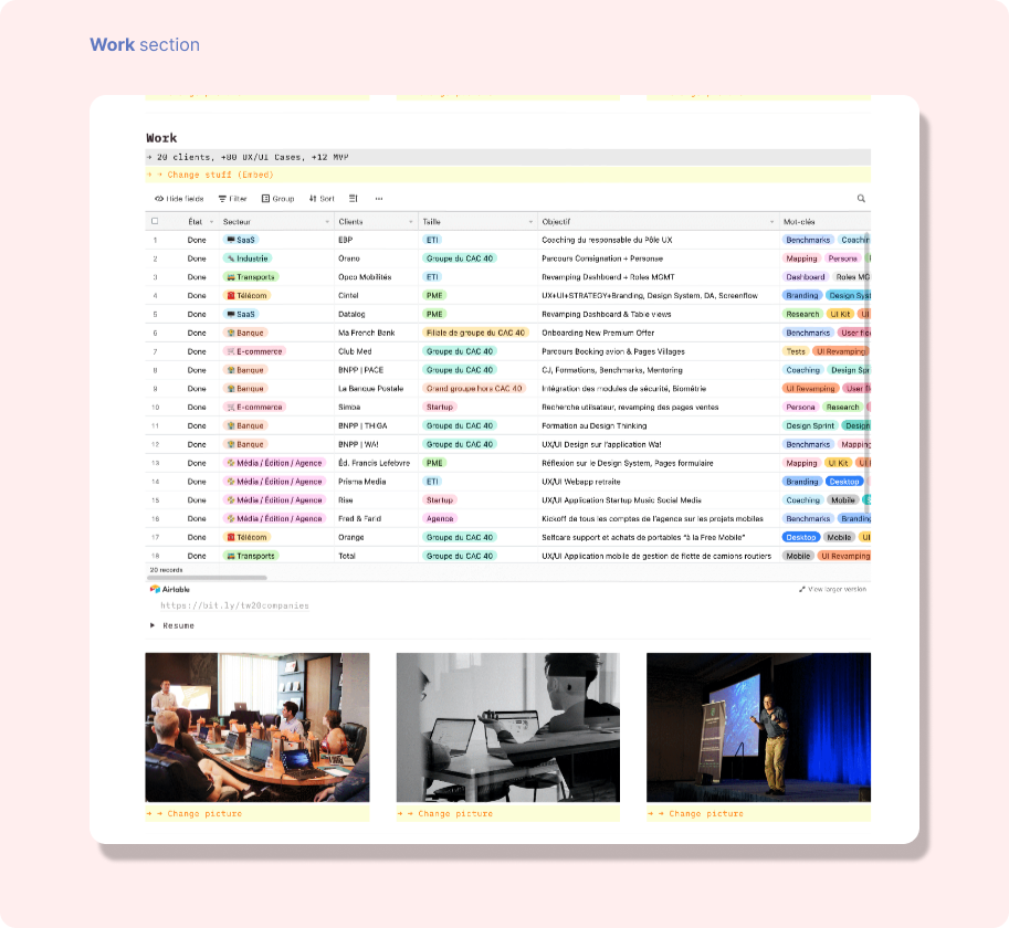 Trang đích thiết kế UX tối thiểu media 5