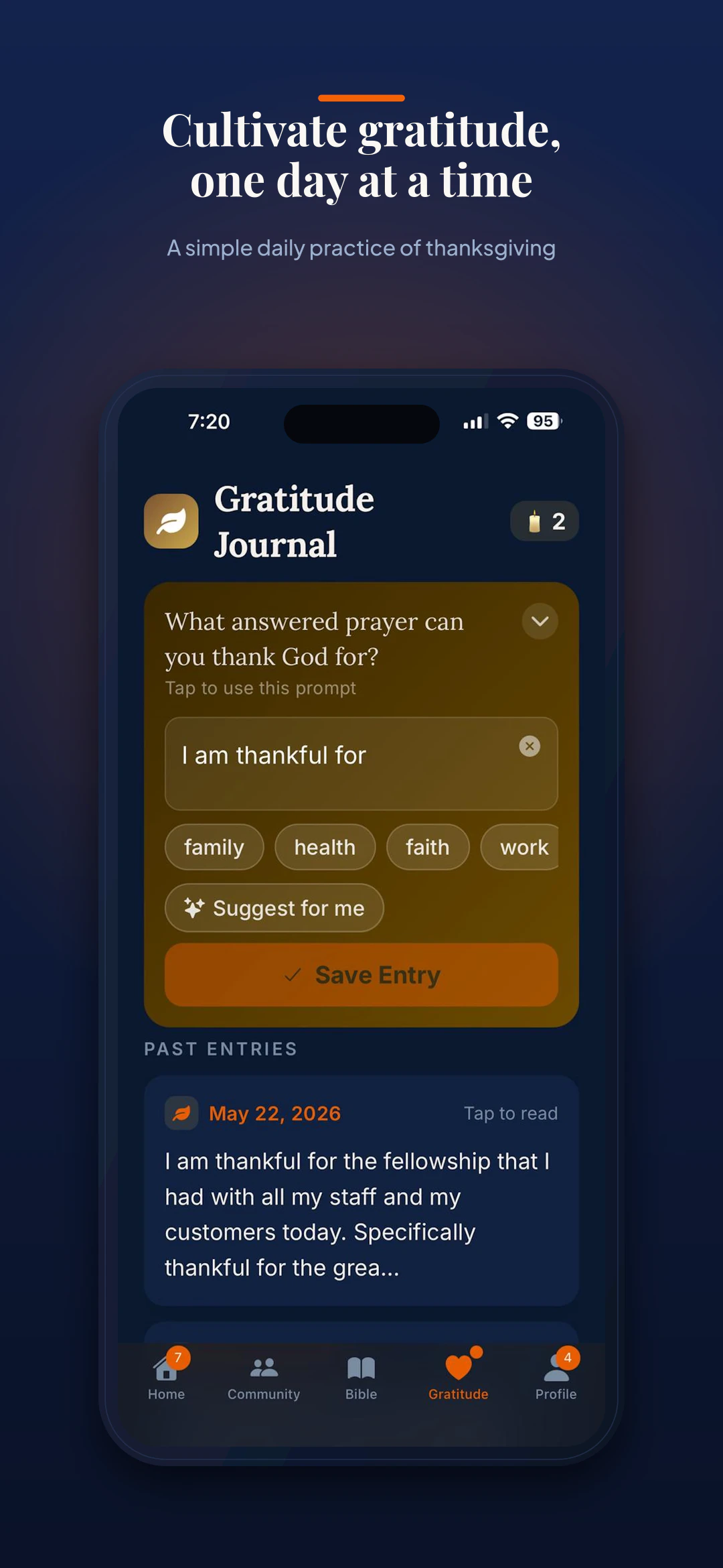 MyBibleChat — Bible App, AI Pastor 截图 7