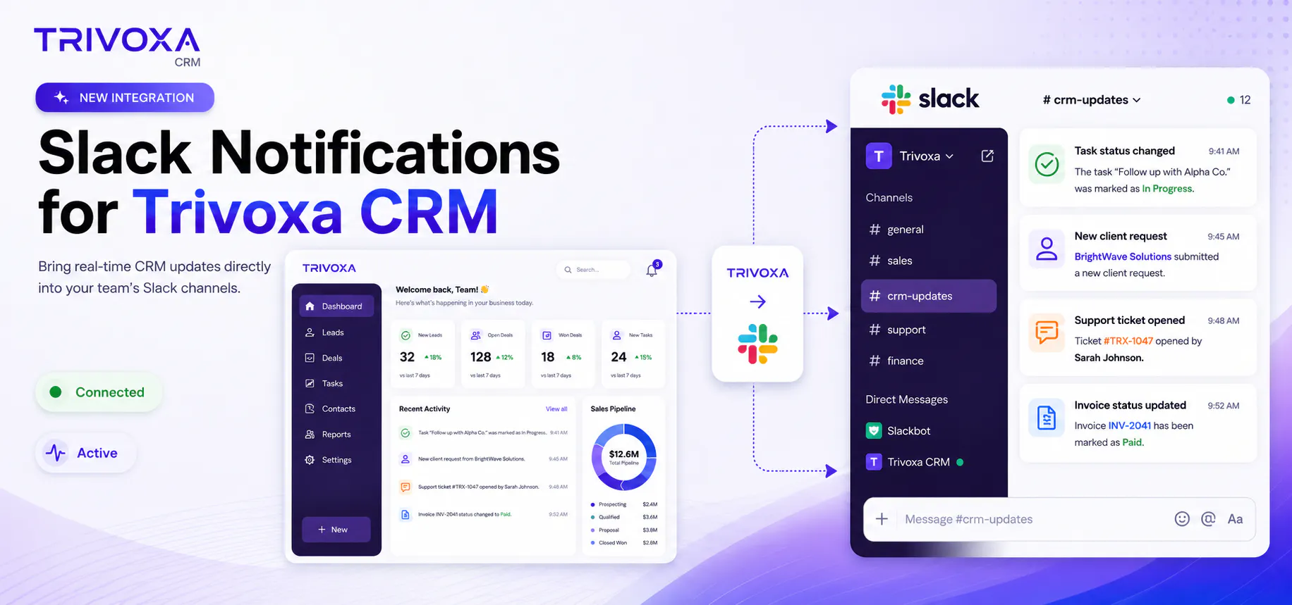Trivoxa AI CRM gallery image