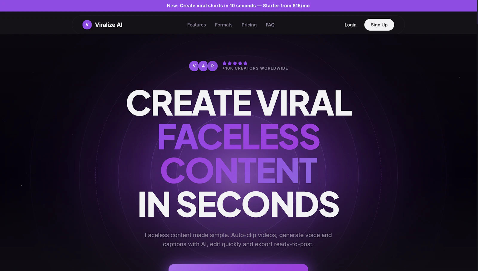 Viralize AI screenshot 1