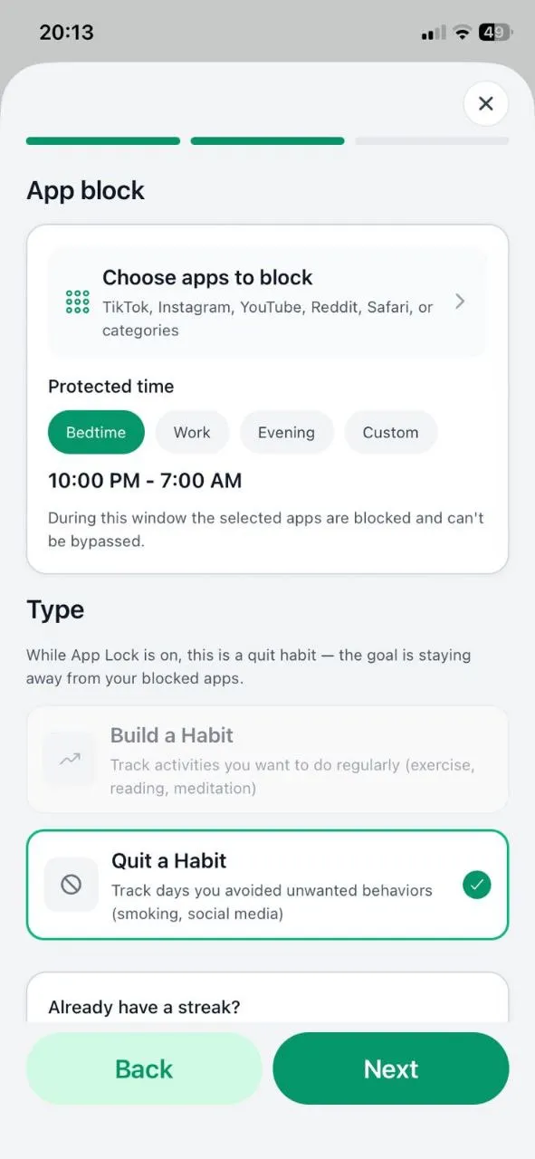 Habit Tracker - HabitGate gallery image