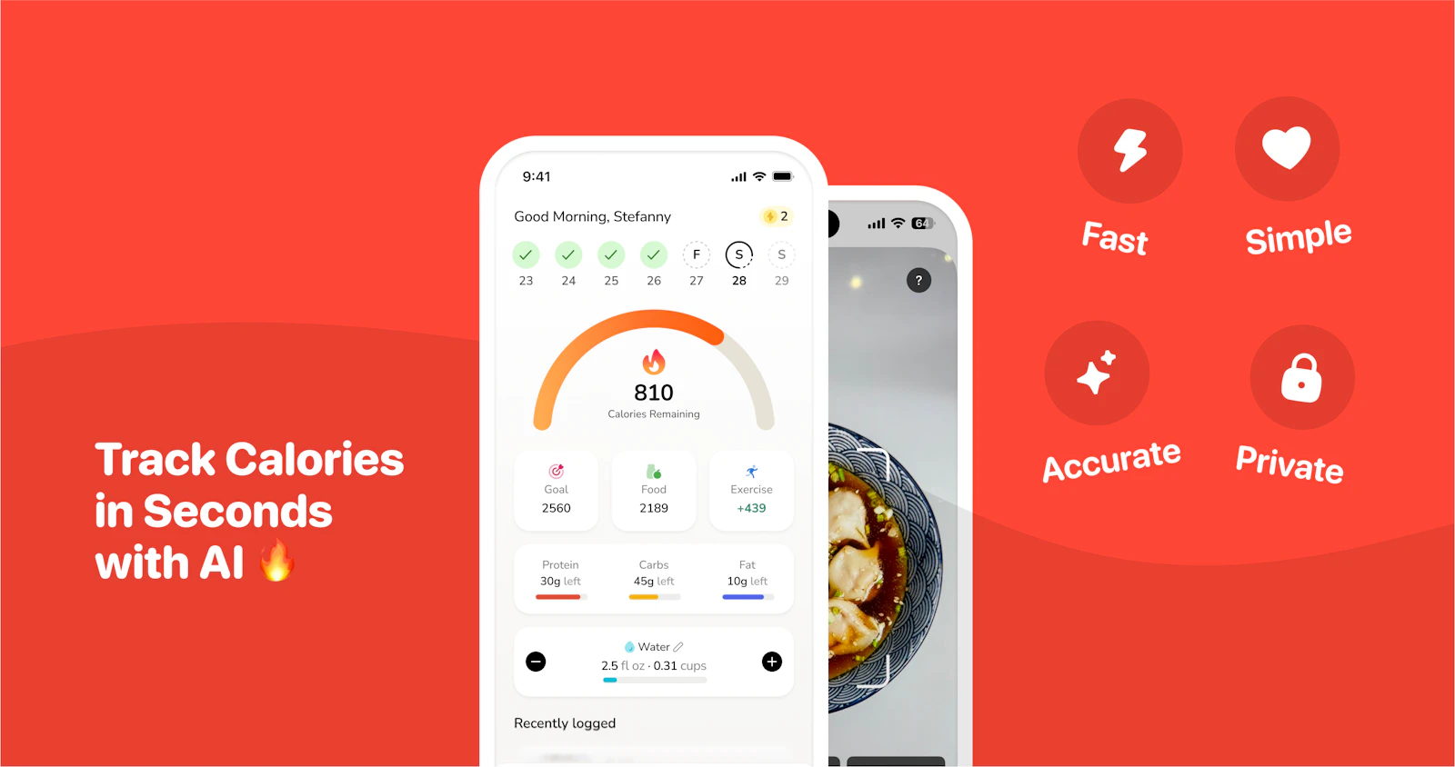 YouCal: AI Calorie Tracker screenshot 1