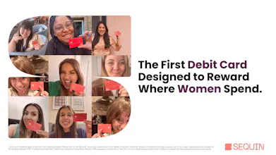 Sequin Rewards Visa® Debit Card gallery image