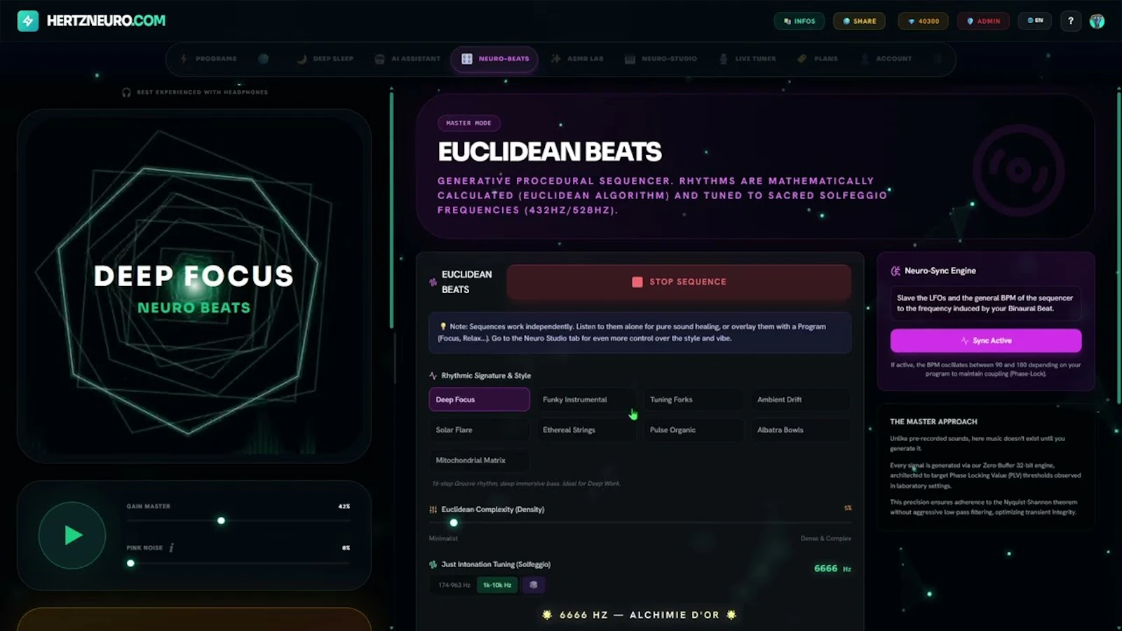 HertzNeuro  screenshot 1 (video preview)