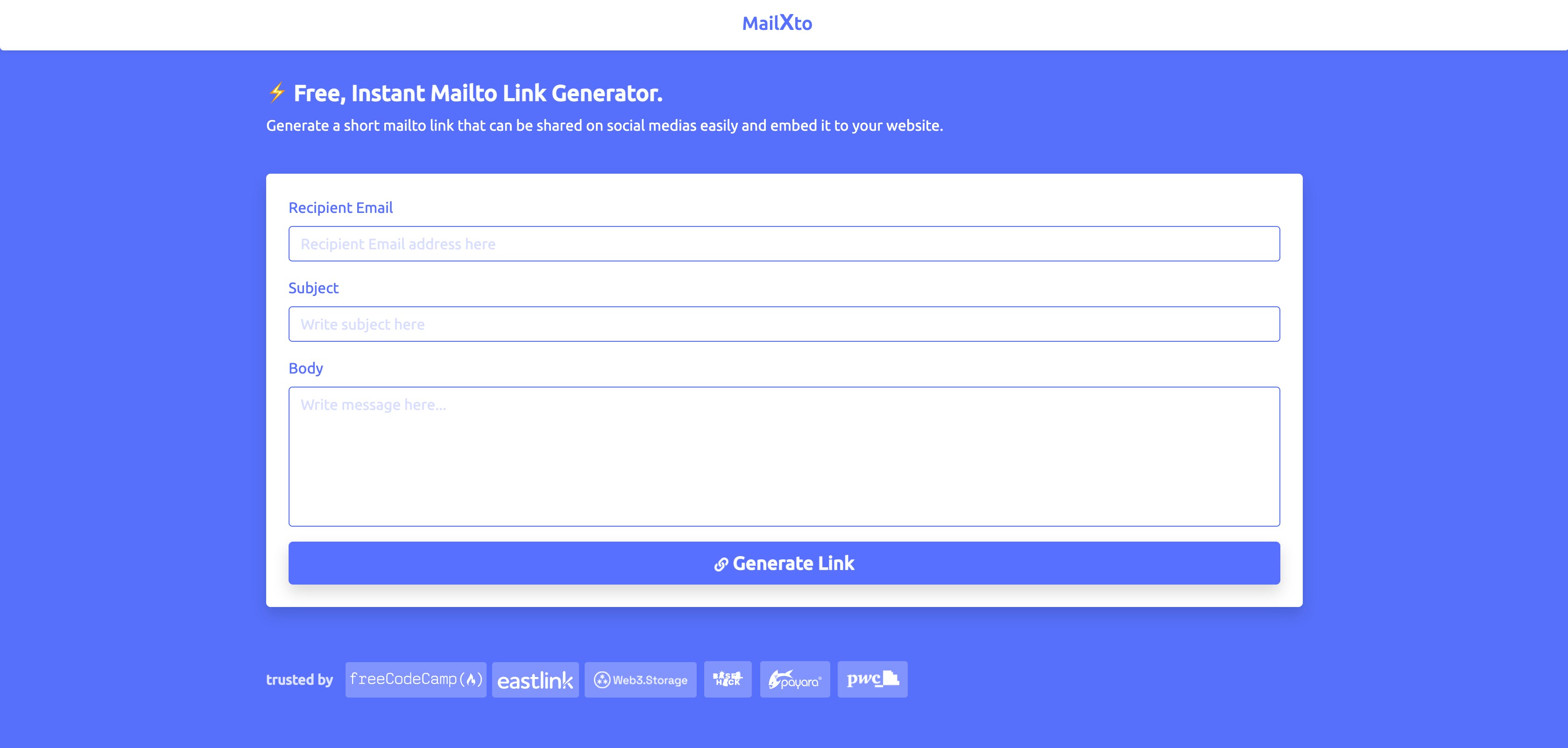 MailXto – Mailto Link Generator. media 1