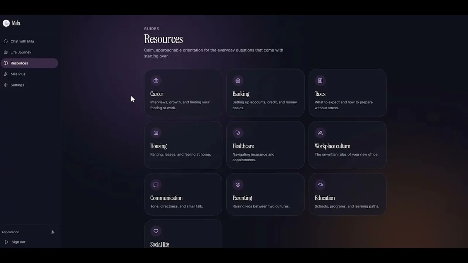 Mila AI Companion screenshot 1 (video preview)