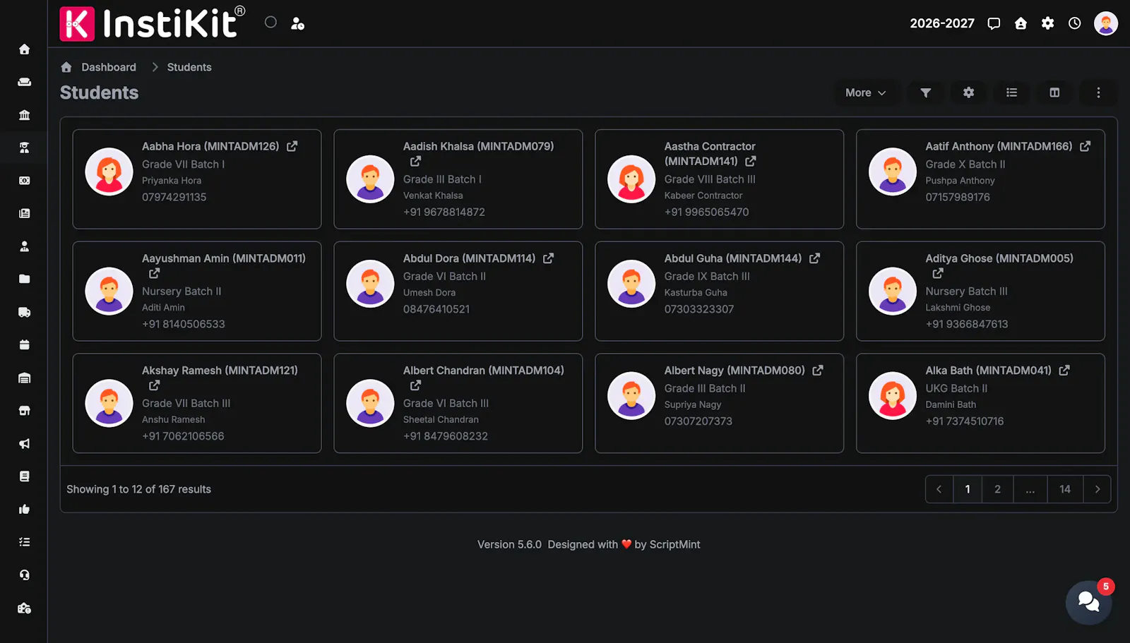 InstiKit School ERP screenshot 6