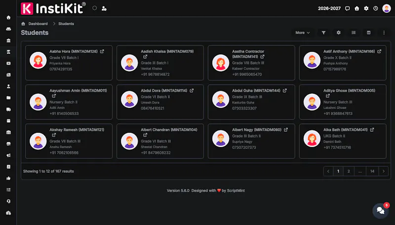 InstiKit School ERP screenshot 6