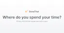 DoneThat - Where do you spend your time?