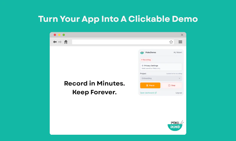 PokeDemo: Self-Hosted Interactive Demos screenshot 2