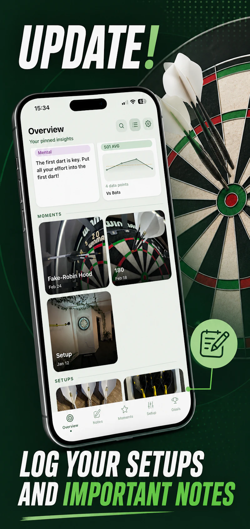 Darts Logbook screenshot 2