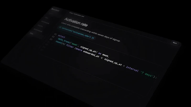 Basedash Semantic Layer screenshot 1 (video preview)