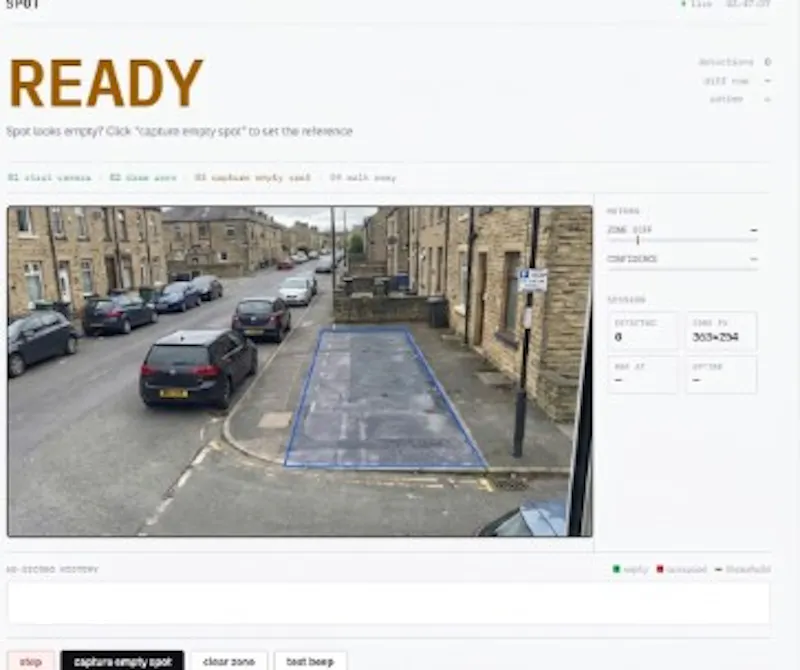 SPOT - AI Parking Detector screenshot 3