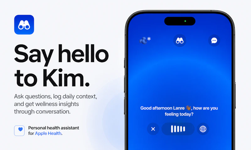 Kim Personal Health Assistant screenshot 1