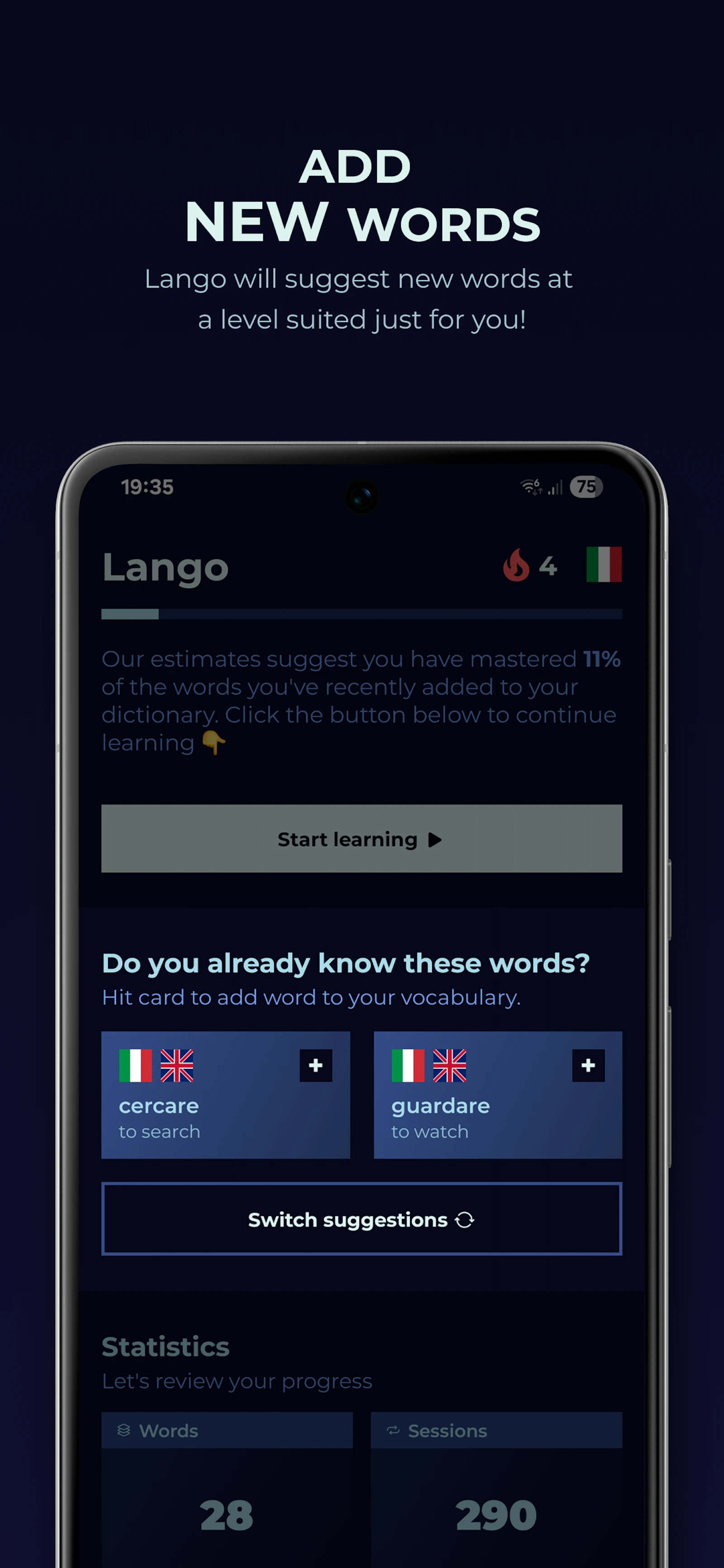 Lango Flashcards screenshot 4
