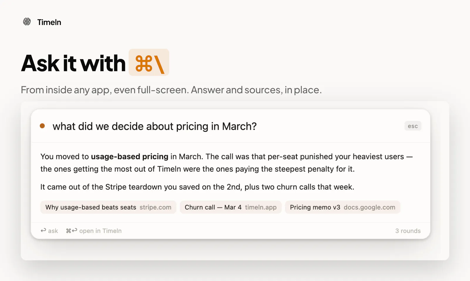 Timeln screenshot 6