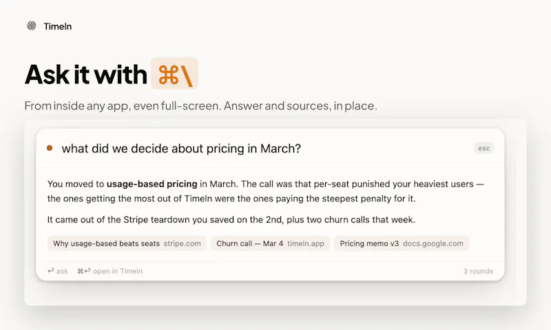 Timeln screenshot 6