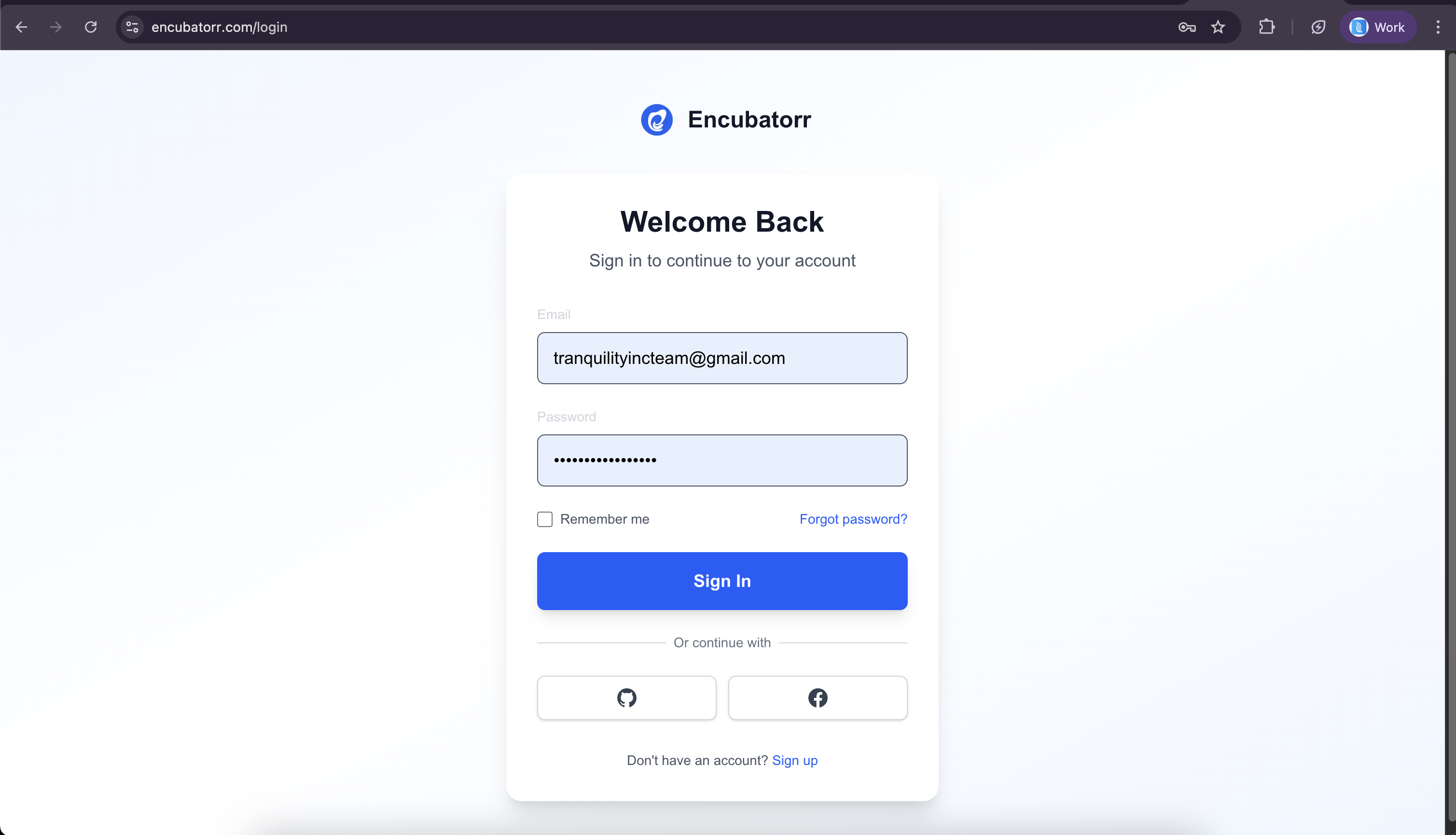 Encubatorr gallery image