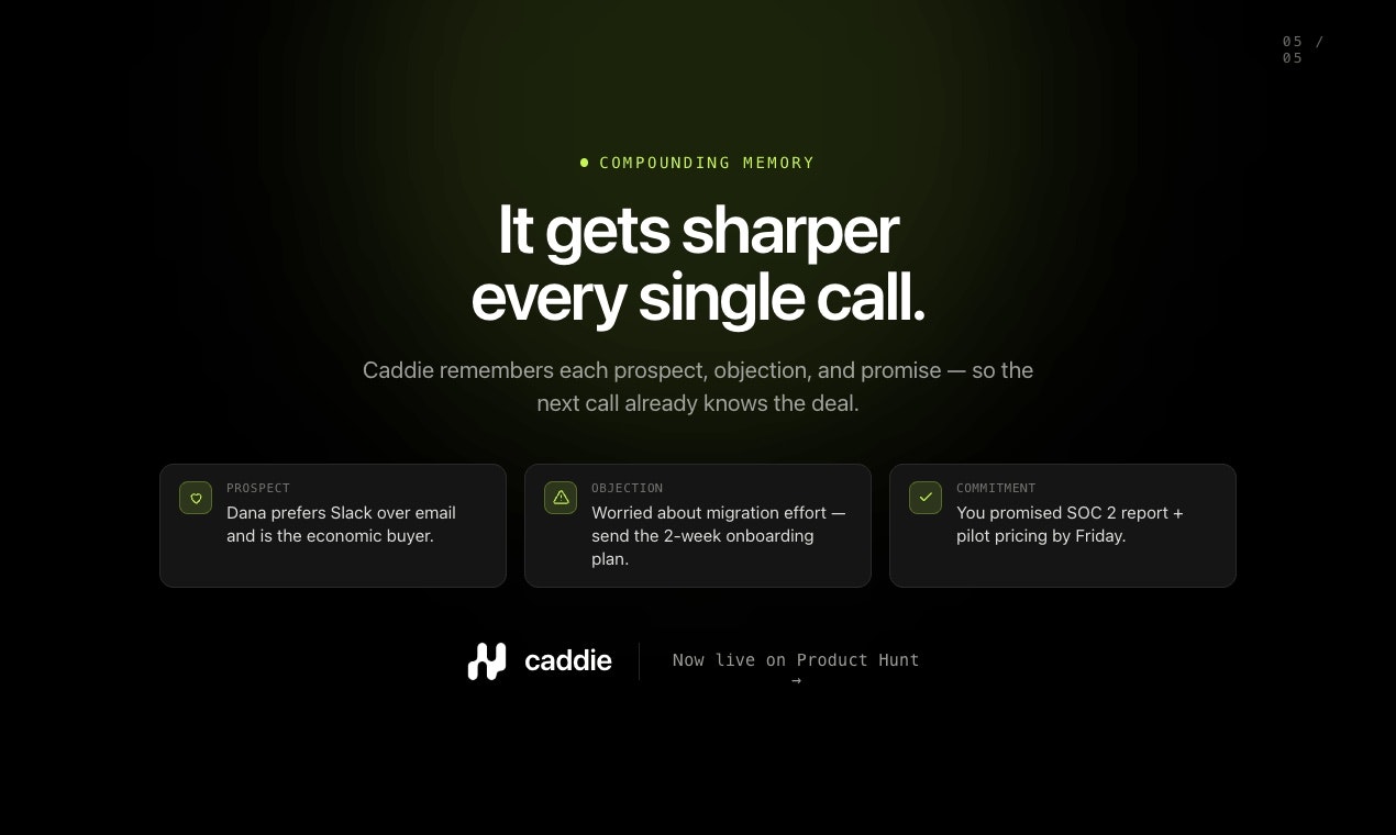 Caddie gallery image