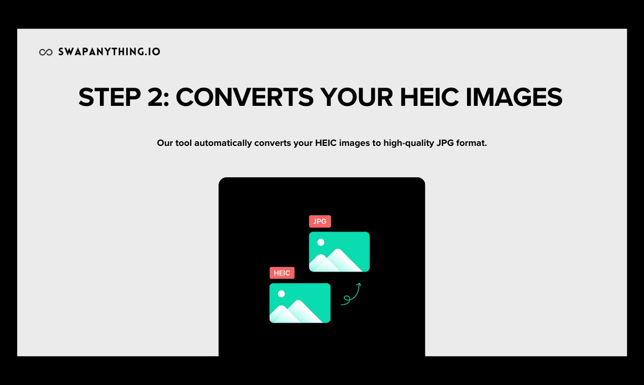 Swapanything.io - Heic voor JPG - HEIC naar JPG -converter online media 3