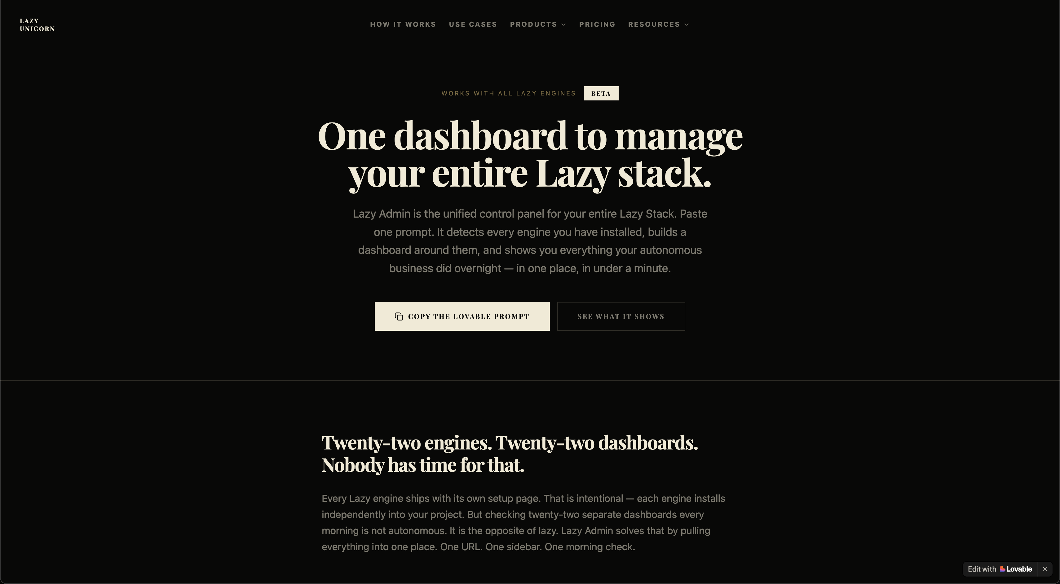 Lazy Unicorn gallery image