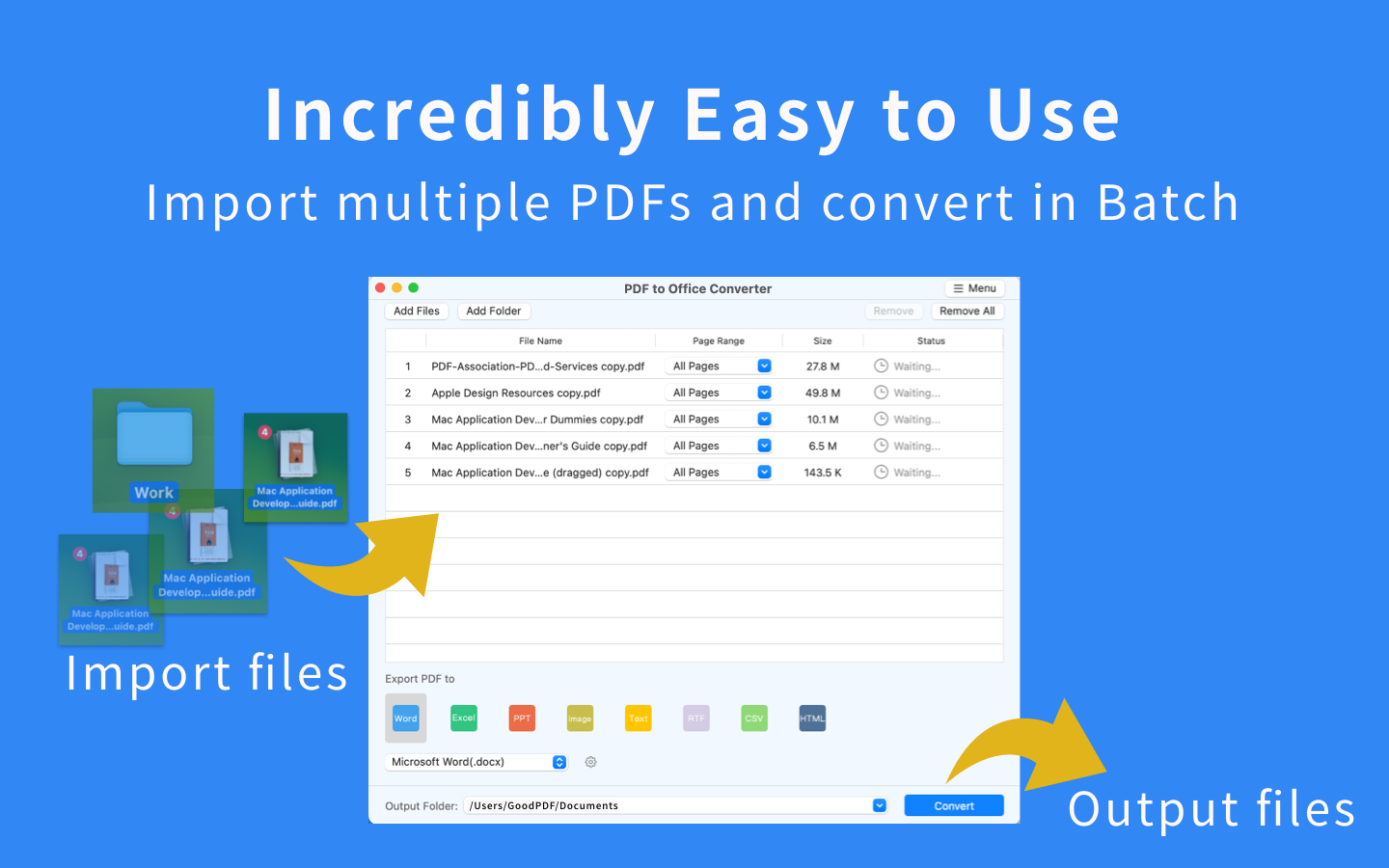 Mídia 3 de PDF para Office Converter Pro