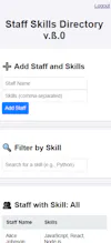 Staff Skills Directory gallery image
