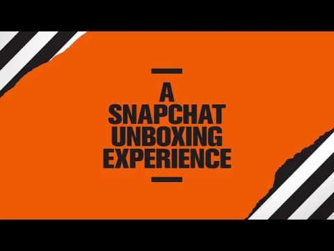 First Snapchat AR Sneaker Unboxing gallery image